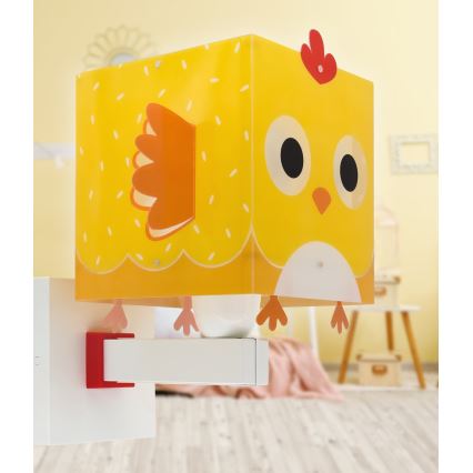 Dalber 64649 - Aplique infantil LITTLE CHICKEN 1xE27/15W/230V