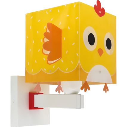 Dalber 64649 - Aplique infantil LITTLE CHICKEN 1xE27/15W/230V