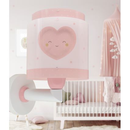 Dalber 76019S - Aplique infantil BABY DREAMS 1xE27/15W/230V rosa