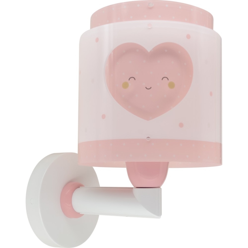 Dalber 76019S - Aplique infantil BABY DREAMS 1xE27/15W/230V rosa