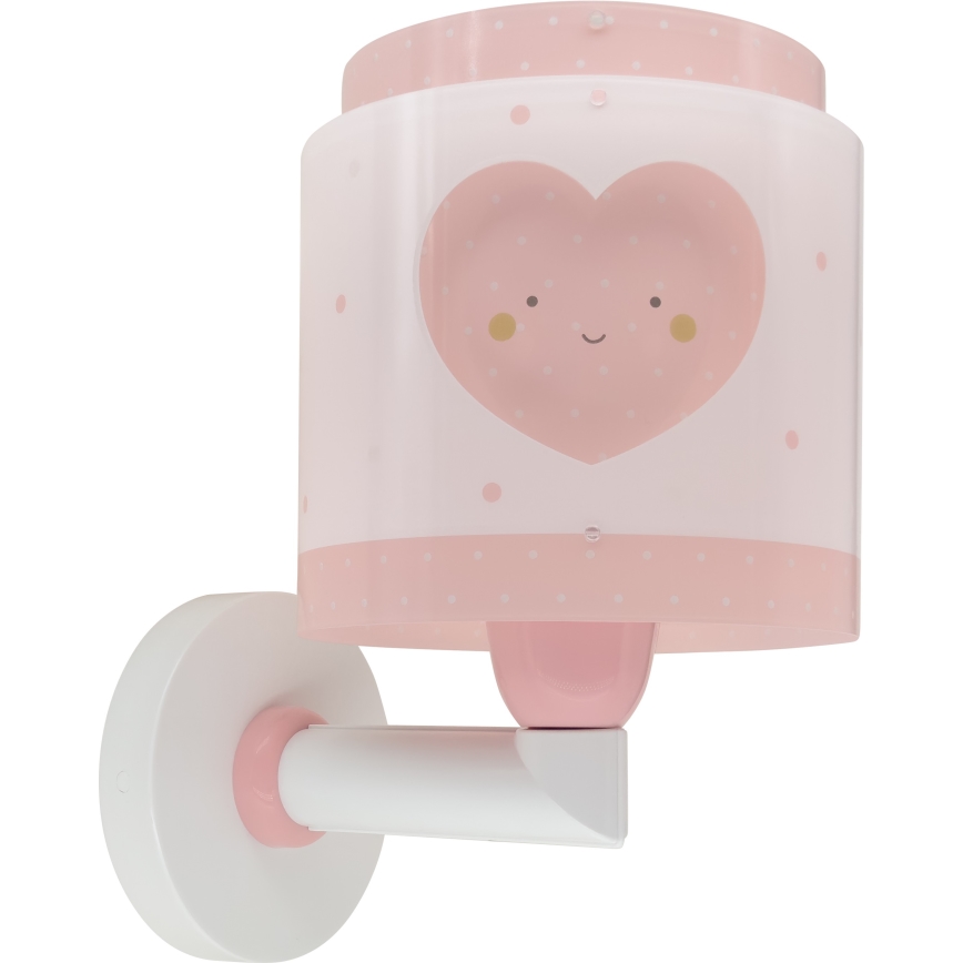 Dalber 76019S - Aplique infantil BABY DREAMS 1xE27/15W/230V rosa