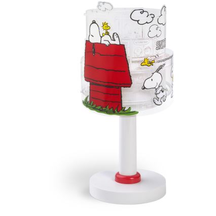 Dalber 76301 - Lámpara infantil LED SNOOPY 1xG4/4W/230V blanca/roja