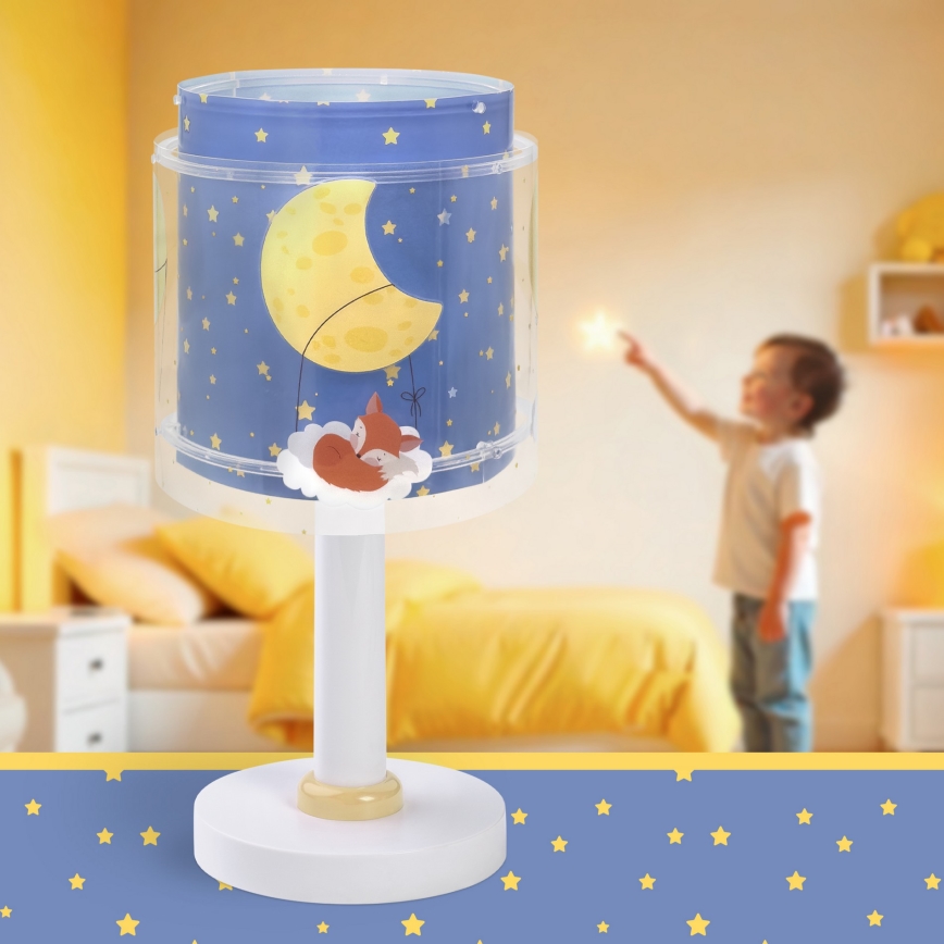 Dalber 76631 - Lámpara LED infantil MOON DREAMS 1xG4/4W/230V azul