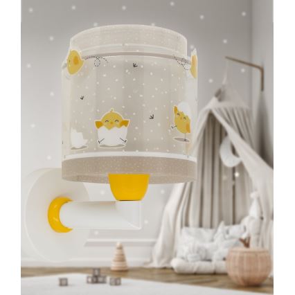 Dalber 76879 - Aplique infantil BABY CHICK 1xE27/15W/230V