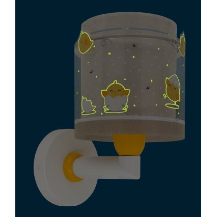 Dalber 76879 - Aplique infantil BABY CHICK 1xE27/15W/230V