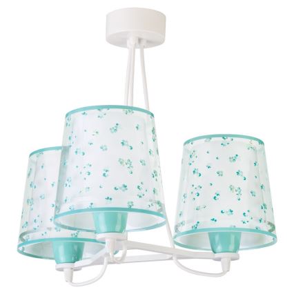 Dalber 81177H - Lámpara colgante infantil DREAM FLOWERS 3xE27/60W/230V
