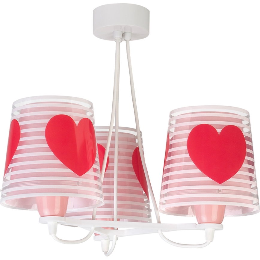 Dalber 81197S - Lámpara colgante infantil LIGHT FEELING 3xE27/60W/230V