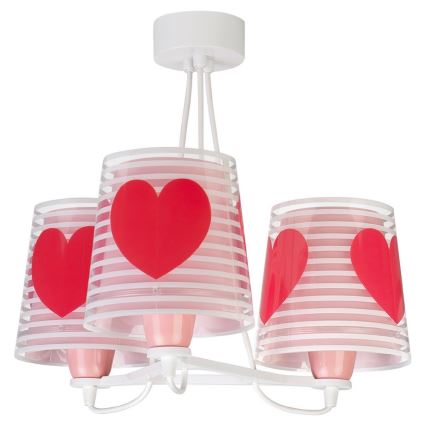 Dalber 81197S - Lámpara colgante infantil LIGHT FEELING 3xE27/60W/230V