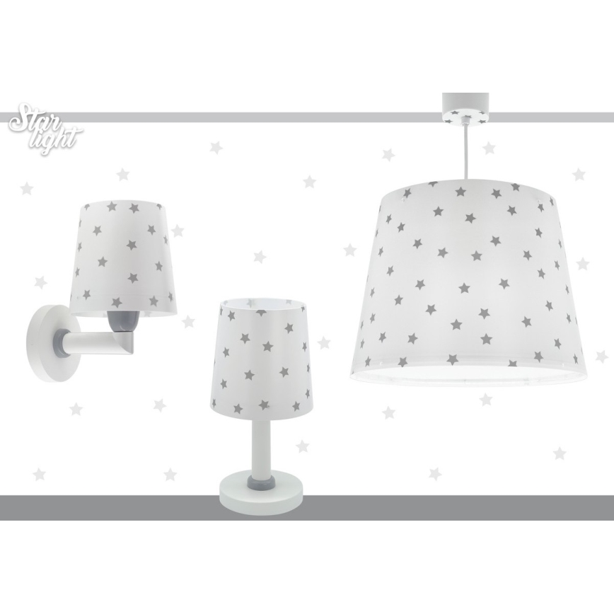 Dalber 82211B - Lámpara infantil STAR LIGHT 1xE14/40W/230V blanco