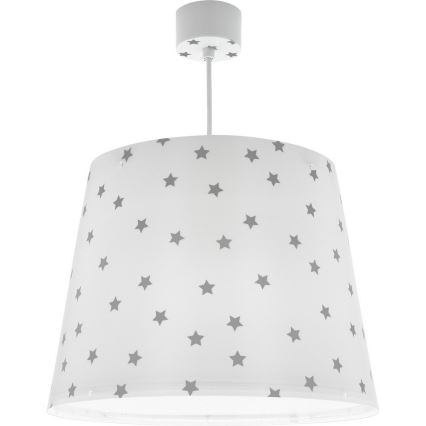Dalber 82212B - Lámpara de araña infantil STAR LIGHT 1xE27/60W/230V blanco