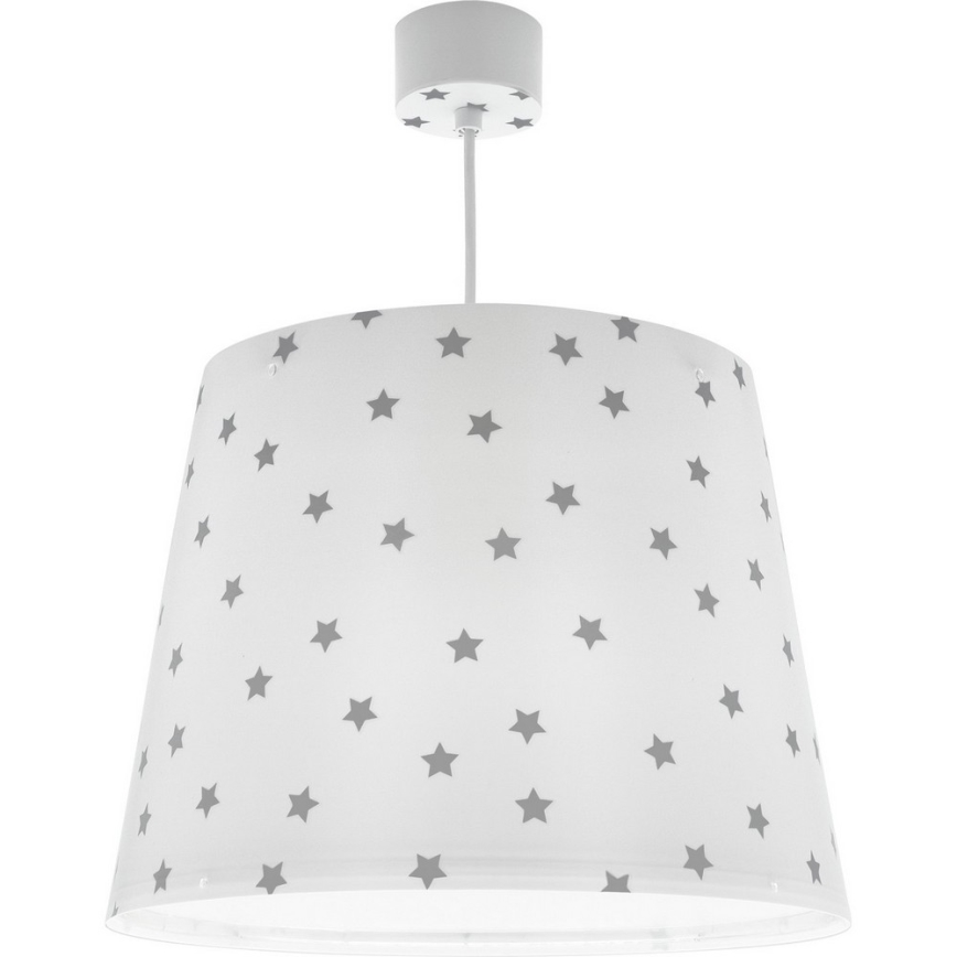 Dalber 82212B - Lámpara de araña infantil STAR LIGHT 1xE27/60W/230V blanco