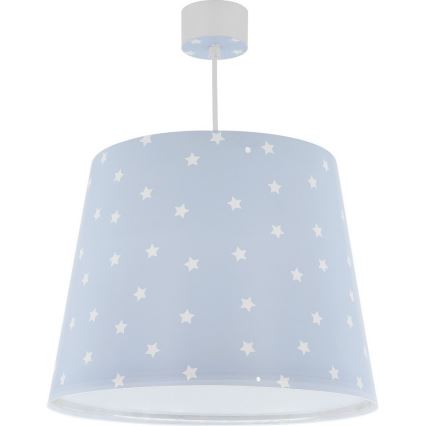 Dalber 82212T - Lámpara de araña infantil STAR LIGHT 1xE27/60W/230V azul