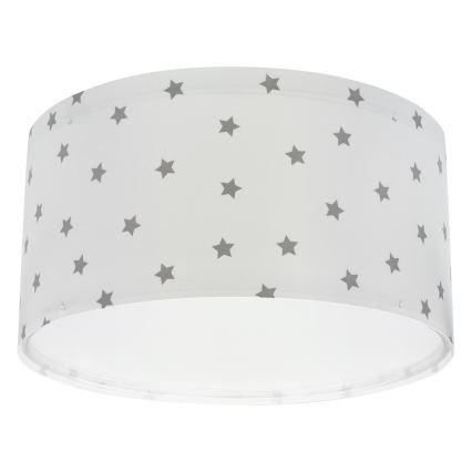 Dalber 82216B - Plafón infantil STAR LIGHT 2xE27/60W/230V blanco