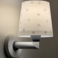 Dalber 82219B - Aplique infantil STAR LIGHT 1xE27/60W/230V blanco