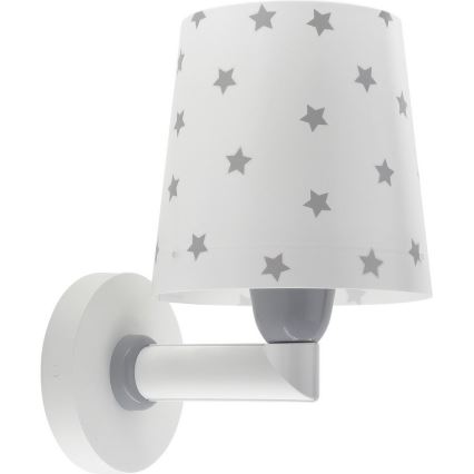 Dalber 82219B - Aplique infantil STAR LIGHT 1xE27/60W/230V blanco