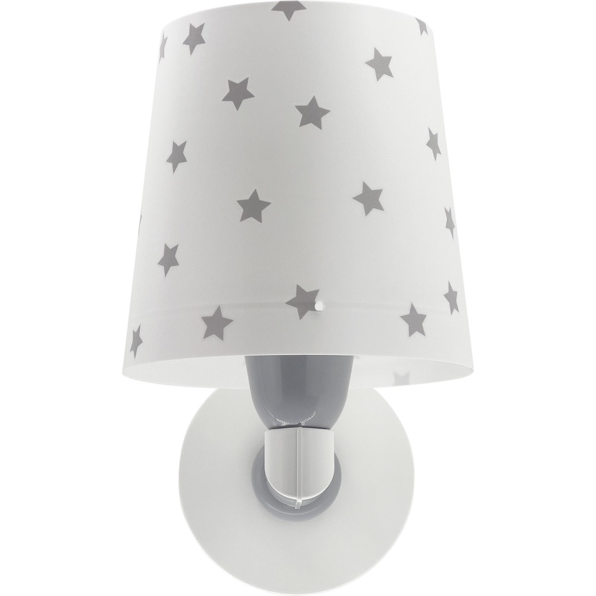 Dalber 82219B - Aplique infantil STAR LIGHT 1xE27/60W/230V blanco