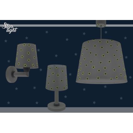 Dalber 82219B - Aplique infantil STAR LIGHT 1xE27/60W/230V blanco