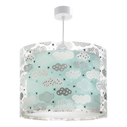 Dalber D-41412H - Lámpara colgante infantil CLOUDS 1xE27/60W/230V