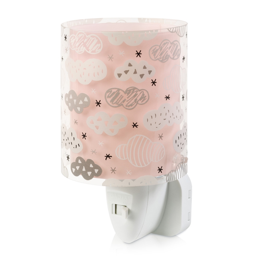 Dalber D-41415S - LED Luz nocturna infantil CLOUDS 1xLED/0,3W/230V