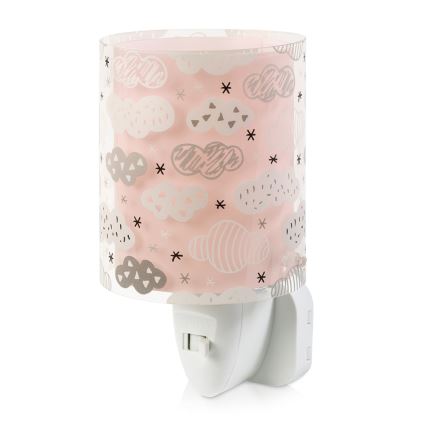 Dalber D-41415S - LED Luz nocturna infantil CLOUDS 1xLED/0,3W/230V