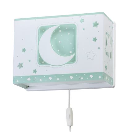 Dalber D-63238H - Aplique infantil MOONLIGHT 1xE27/60W/230V