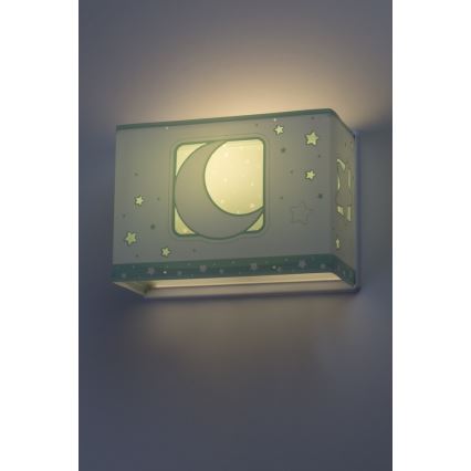Dalber D-63238H - Aplique infantil MOONLIGHT 1xE27/60W/230V
