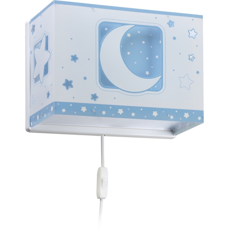 Dalber D-63238T - Aplique infantil MOONLIGHT 1xE27/60W/230V