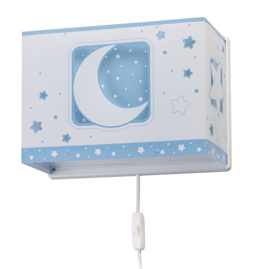 Dalber D-63238T - Aplique infantil MOONLIGHT 1xE27/60W/230V