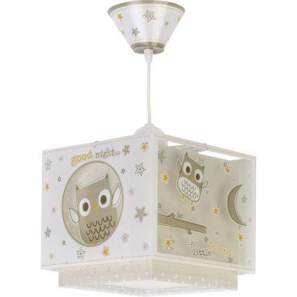 Dalber D-93392 - Lámpara colgante infantil GOOD NIGHT 1xE27/60W/230V