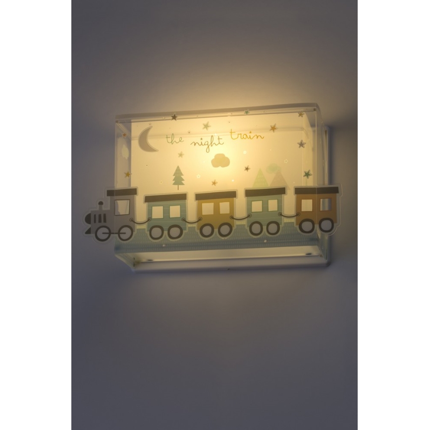 Dalber D-63538 - Aplique infantil TRAIN 1xE27/60W/230V