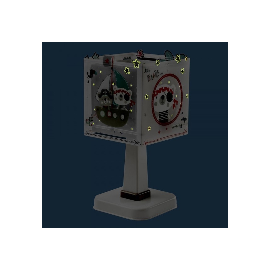 Dalber D-74551 - Lámpara de mesa infantil PIRATES 1xE14/40W/230V