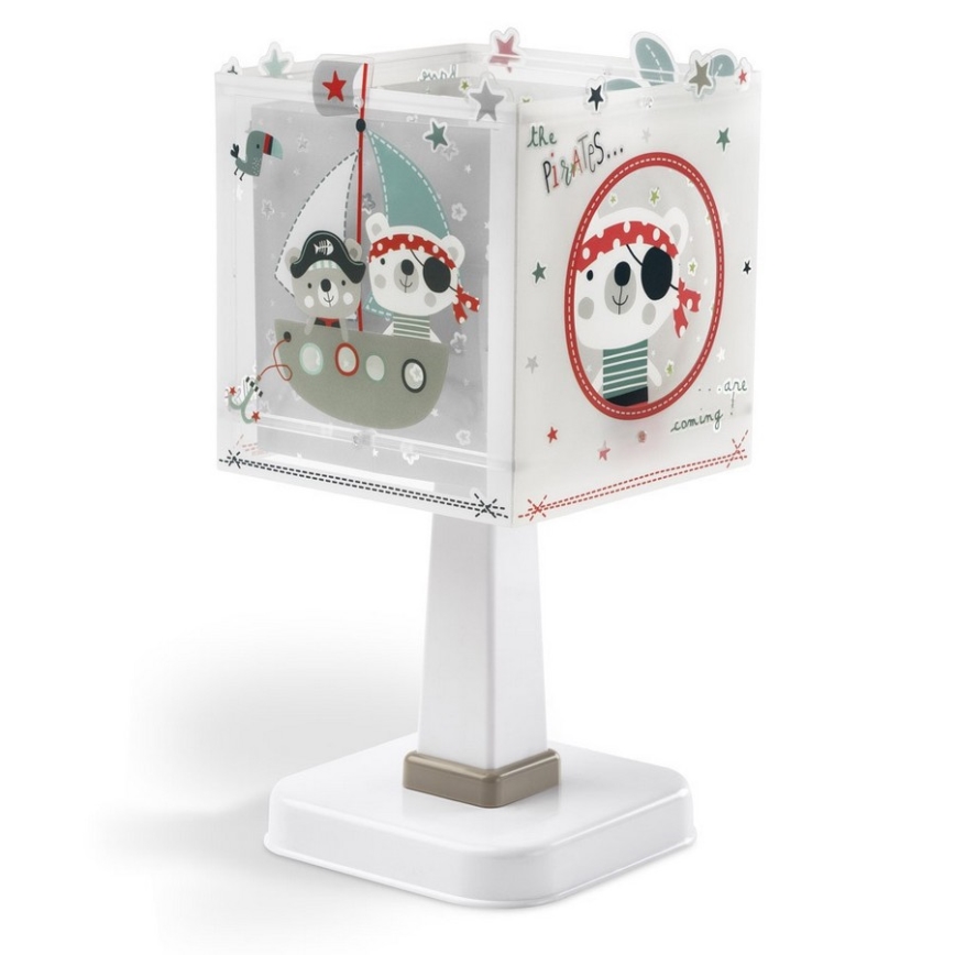 Dalber D-74551 - Lámpara de mesa infantil PIRATES 1xE14/40W/230V