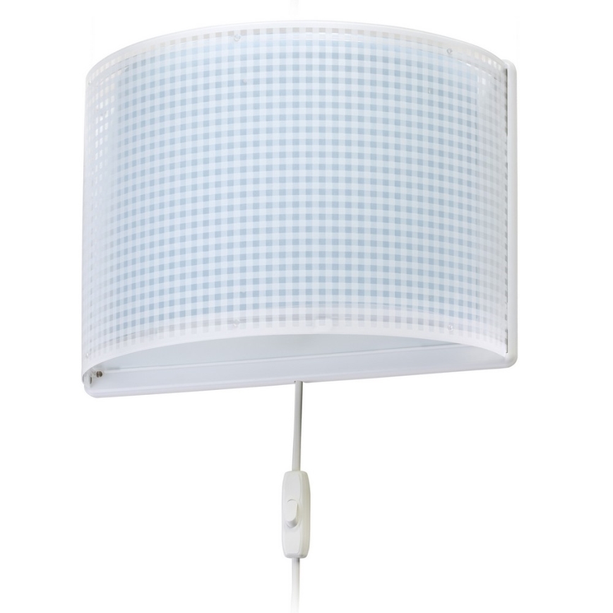 Dalber D-80228T - Aplique infantil VICHY 1xE27/60W/230V