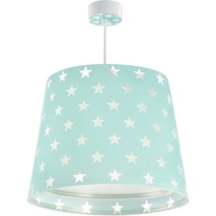 Dalber D-81212H - Lámpara colgante infantil STARS 1xE27/60W/230V