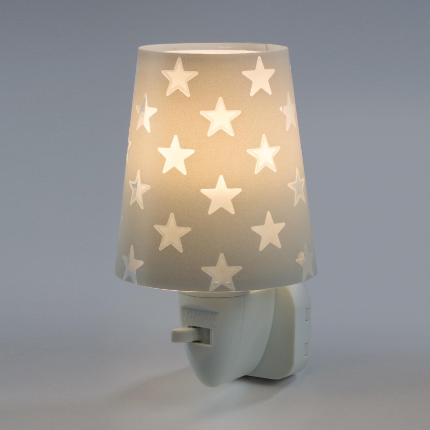 Dalber D-81215E - Lámpara nocturna LED STARS 1xE14/0,5W/230V