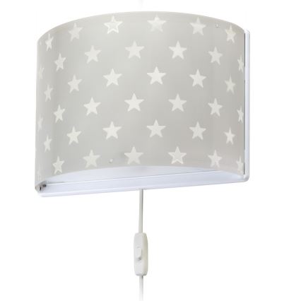 Dalber D-81218E - Aplique infantil STARS 1xE27/60W/230V