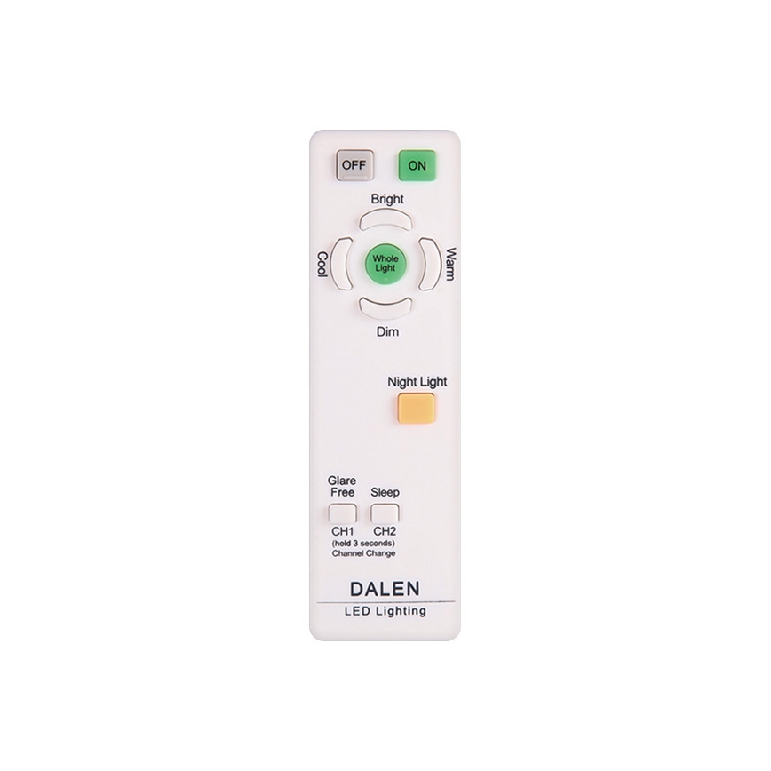 Dalen DL-C408T - Plafón LED regulable CLASSIC LED/56W/230V