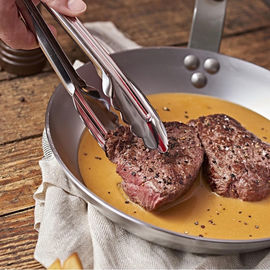 De Buyer 4788.24N - Pinzas para servir de 24 cm en acero inoxidable