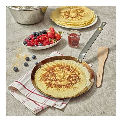 De Buyer 5615.24 - Sartén para crepes MINERAL B 24 cm