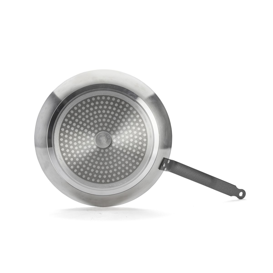 De Buyer 8480.32 - Sartén antiadherente CHOC RESTO INDUCTION de 32 cm