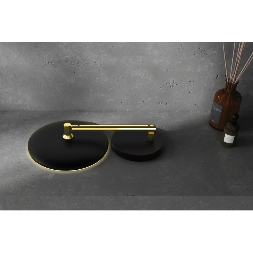 Deante ADI_Z812 - Espejo de maquillaje recargable para baño SILIA LED/5V 5000 mAh 2700-6500K IP44