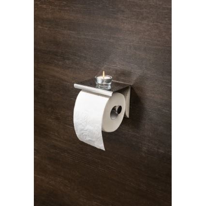 Deante ADR_0221 - Portarrollos para papel higiénico ROUND, cromo brillante