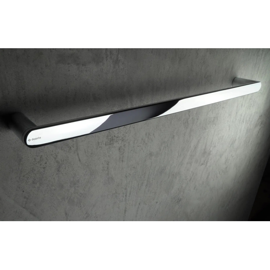 Deante ADR_0621 - Toallero mural ROUND 62,8 cm, cromo brillante