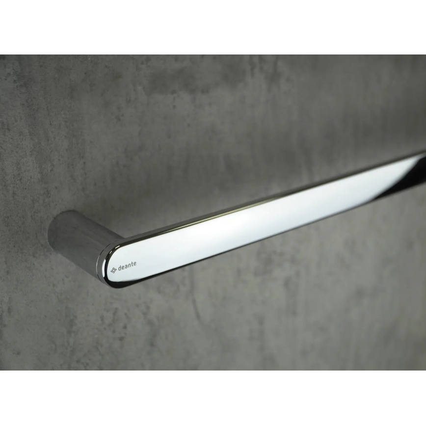 Deante ADR_0621 - Toallero mural ROUND 62,8 cm, cromo brillante