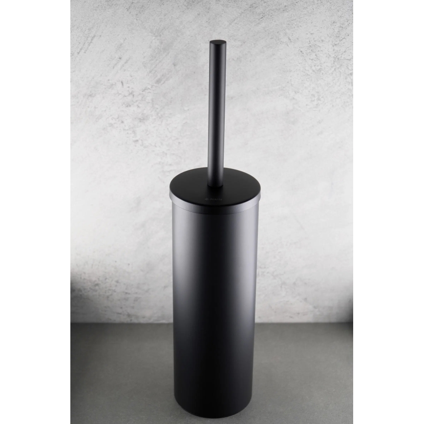 Deante ADR_N712 - Cepillo para inodoro de pie ROUND negro