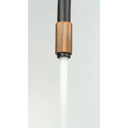 Deante BCA_B64M - Grifo para fregadero ASTER negro/latón