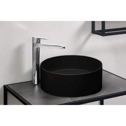 Deante BFC_020K - Grifo para lavabo CORIO, acabado en cromo brillante
