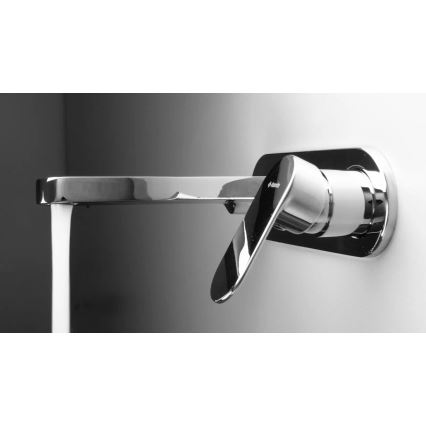 Deante BGA_054L - Grifo de lavabo para instalación empotrada ALPINIA cromo brillante