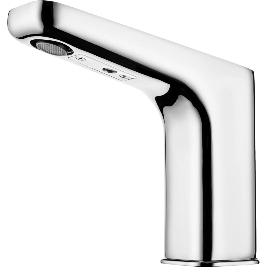 Deante BQH_028V - Grifo de lavabo sin contacto HIACYNT 230/6V cromo brillante