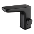 Deante BQH_N29R - Grifo de lavabo sin contacto con regulación de temperatura HIACYNT 4xAA negro